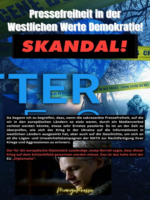 Title details for Presse Meinungsfreiheit in der Westlichen Werte Demokratie! by MangoPresse - Available